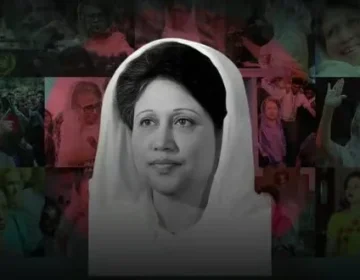 بنگلہ دیش کی پہلی خاتون وزیر اعظم خالدہ ضیاء کی فائل تصویر