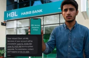 HBL Meezan Allied Bank Services Suspended System Upgrade Pakistan