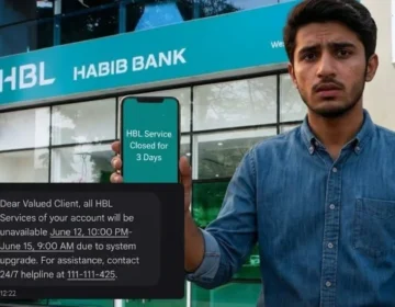 HBL Meezan Allied Bank Services Suspended System Upgrade Pakistan
