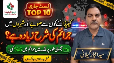 کینیڈا کرائم انڈیکس 2025 Canada Crime Index 2025